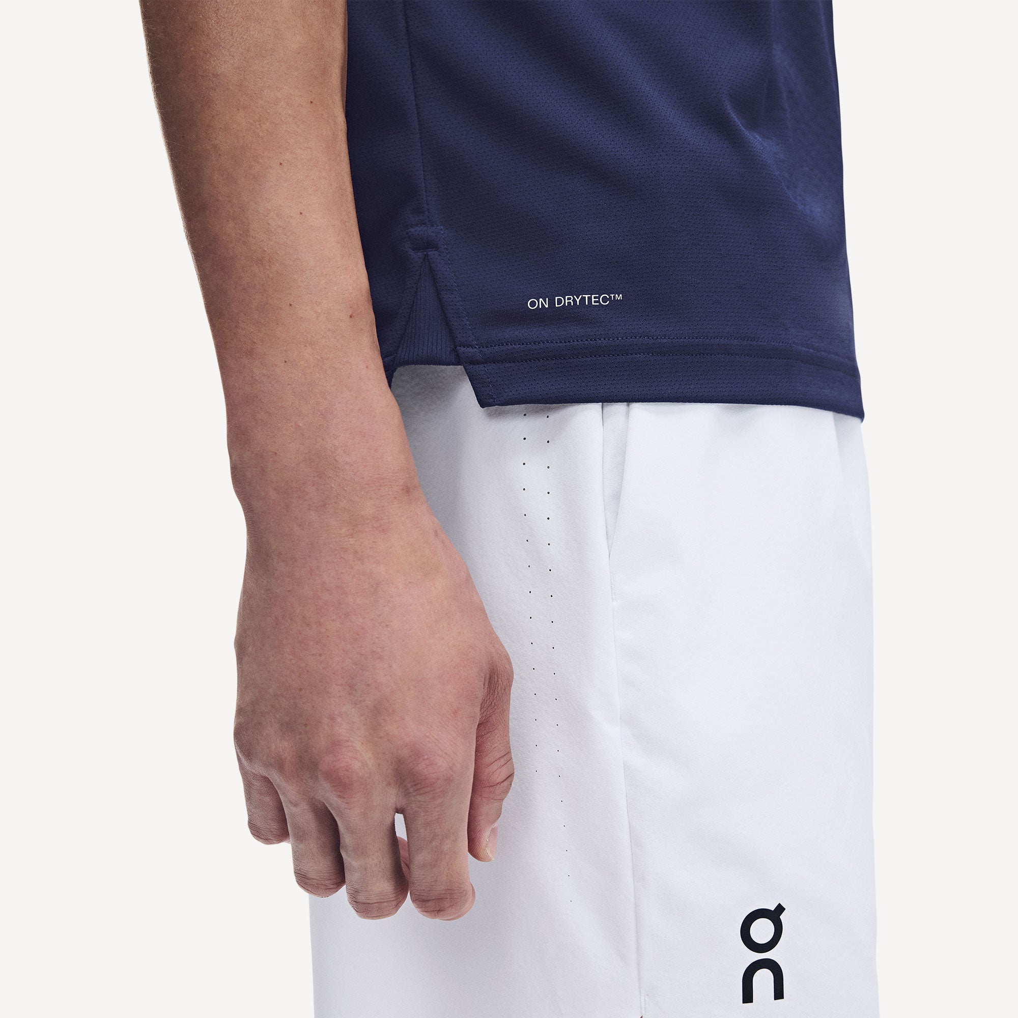 On Court Men's Edit Tennis Shirt - Dark Blue (6)