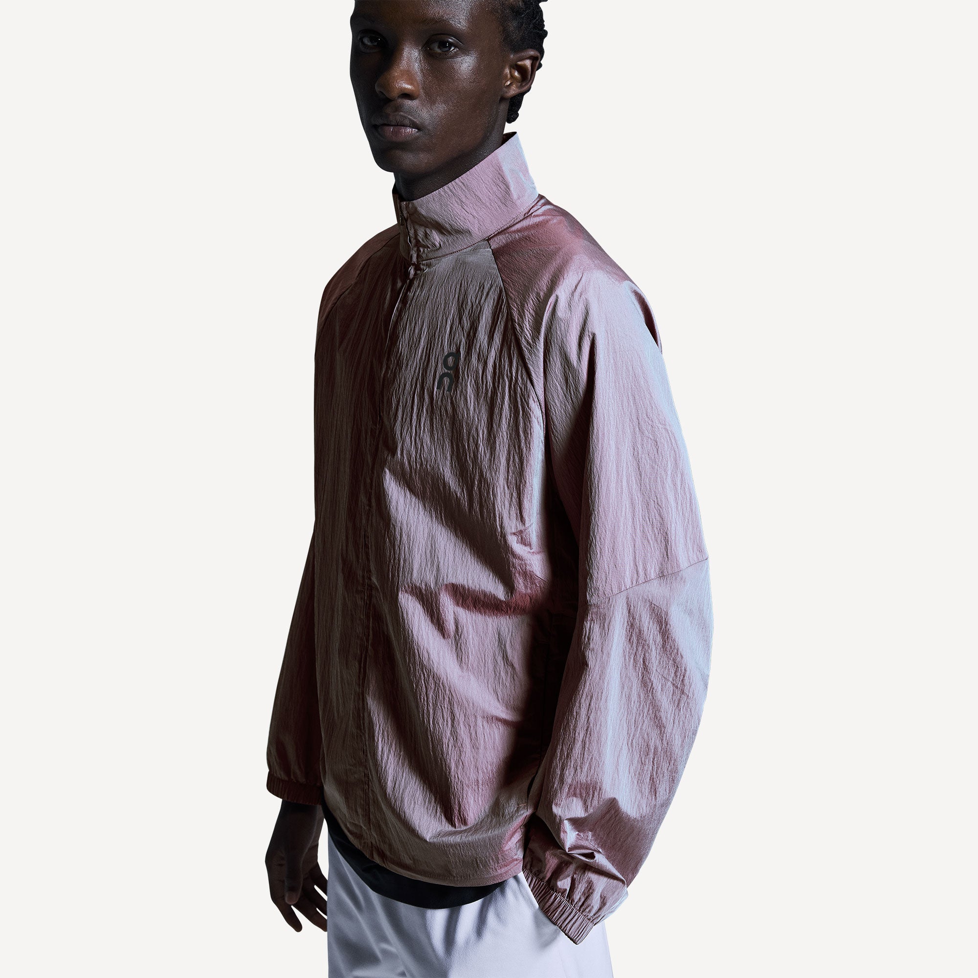 On Court Men's Tennis Jacket - Pink | Tennis Only