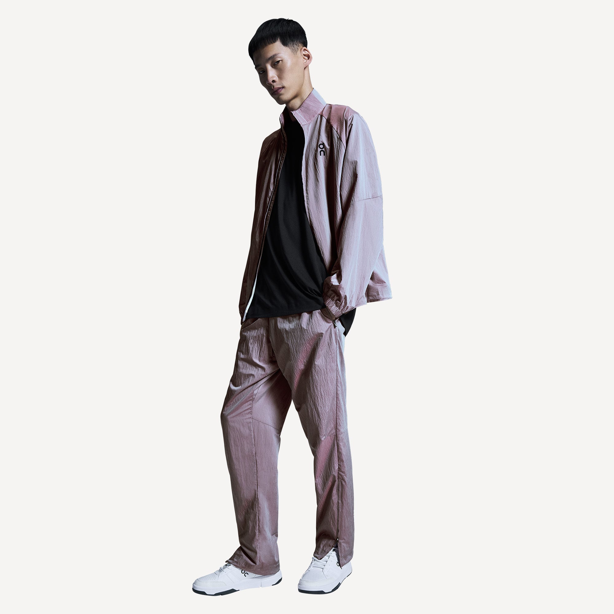 On Court Men's Tennis Pants - Pink | Tennis Only