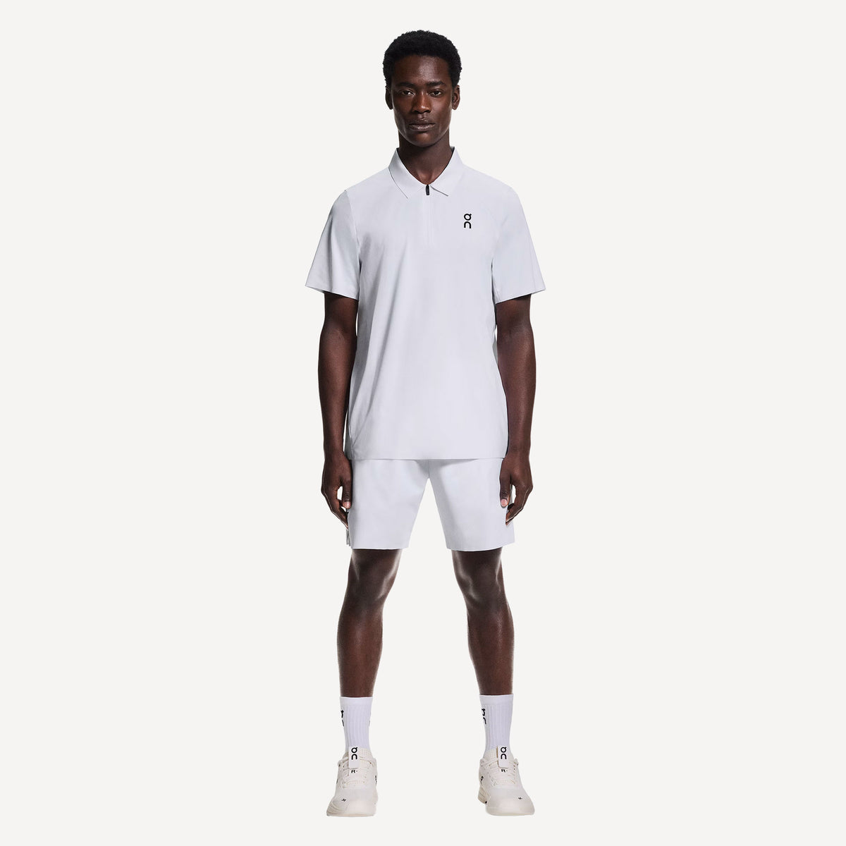 On Court Men's Tennis Polo - White (2)