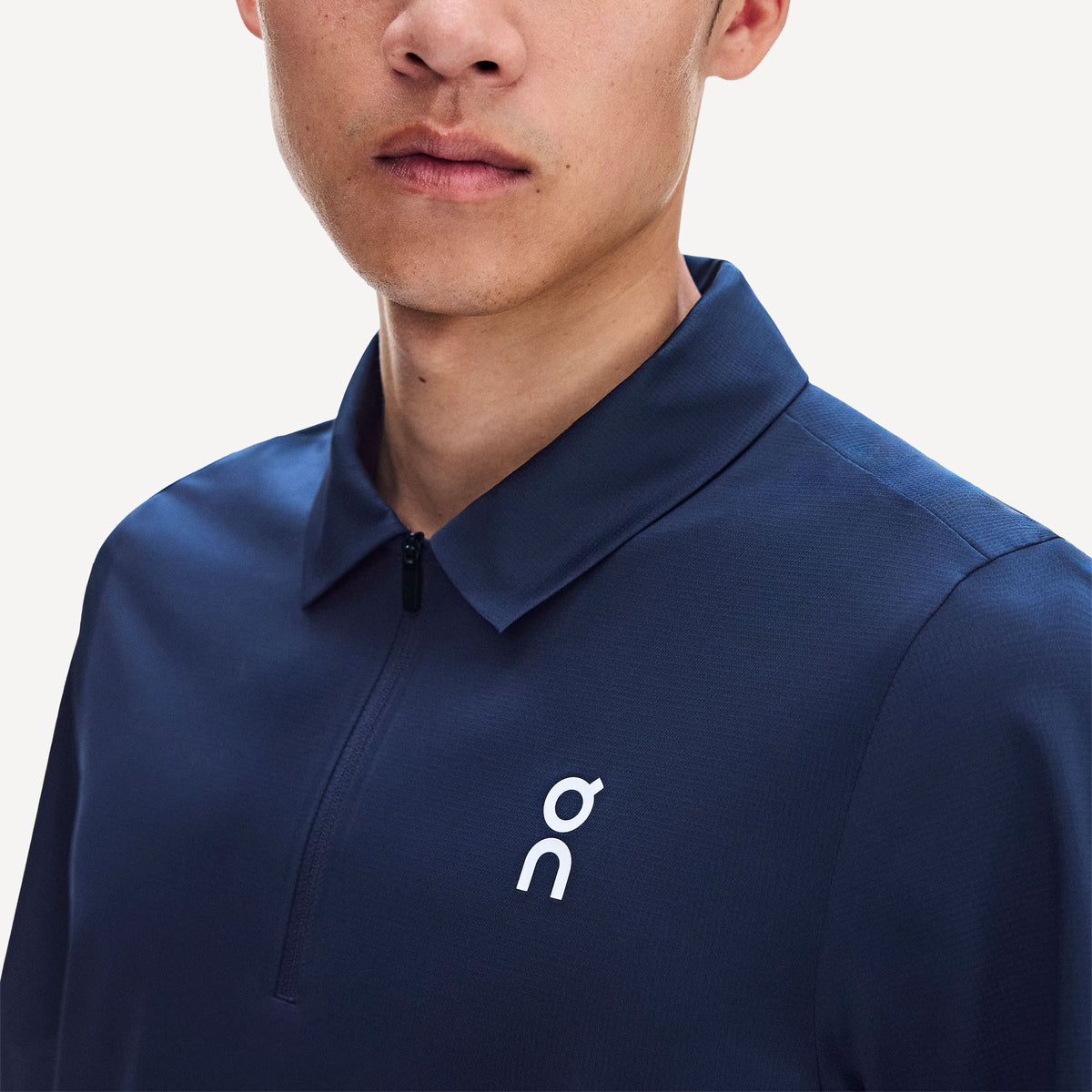 On Court Men's Tennis Polo - Dark Blue (5)