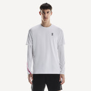 On Court Men's Tennis Shirt - White (1)