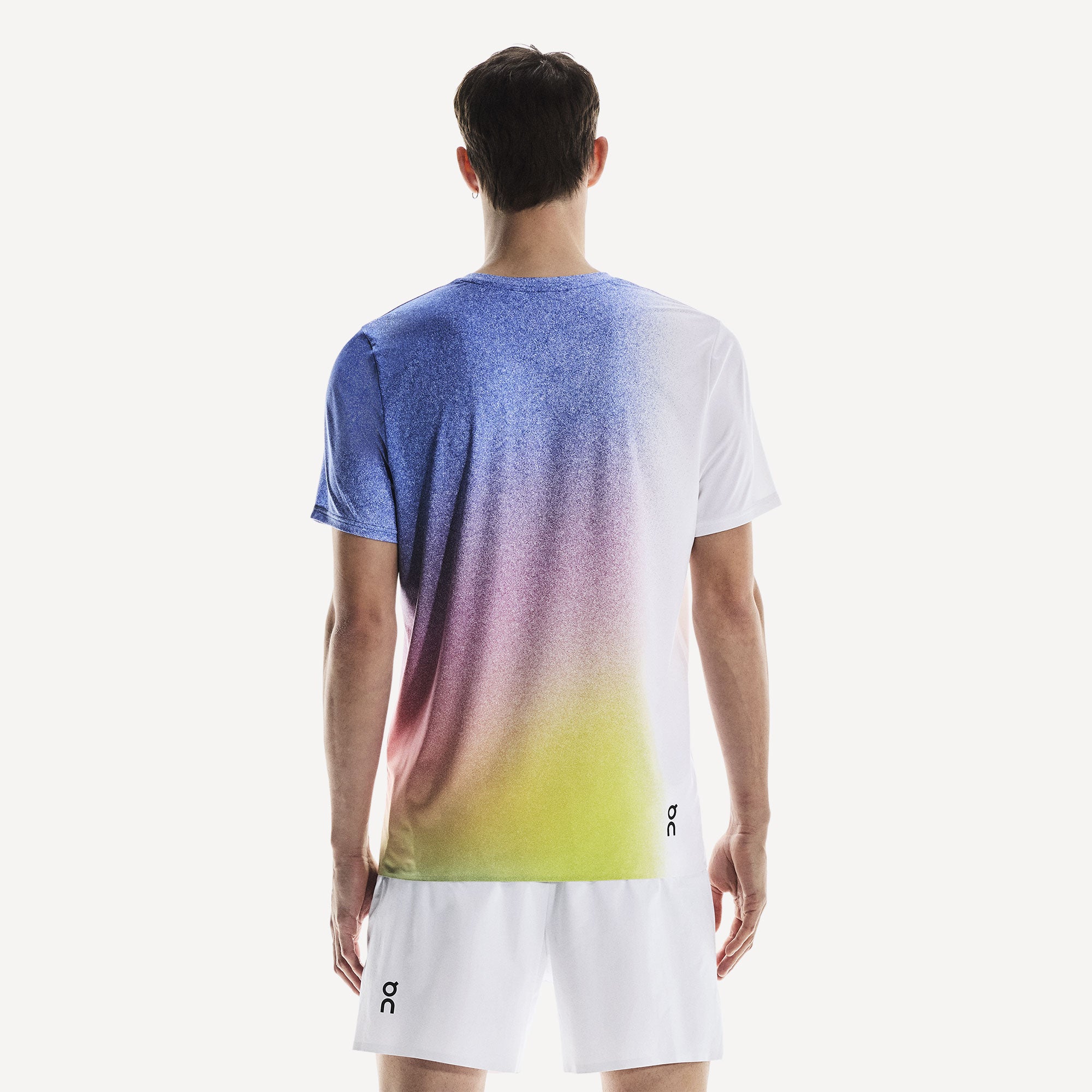 On Court Men's Tennis Shirt - White (2)
