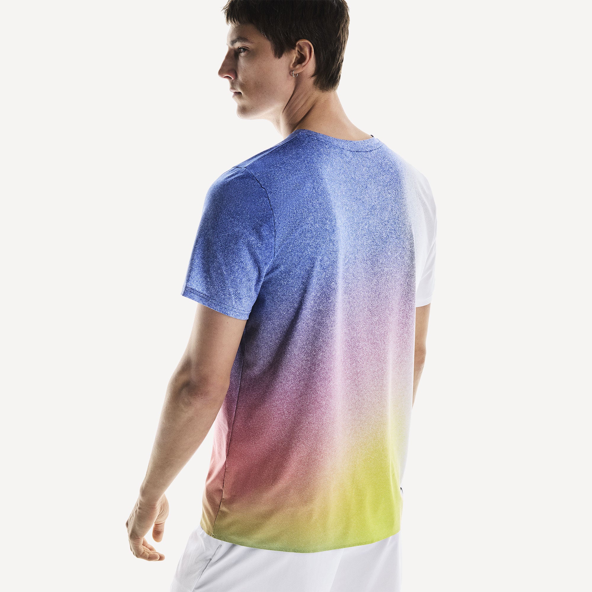 On Court Men's Tennis Shirt - White (4)