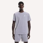 On Court Men's Tennis Shirt - Lilac (1)