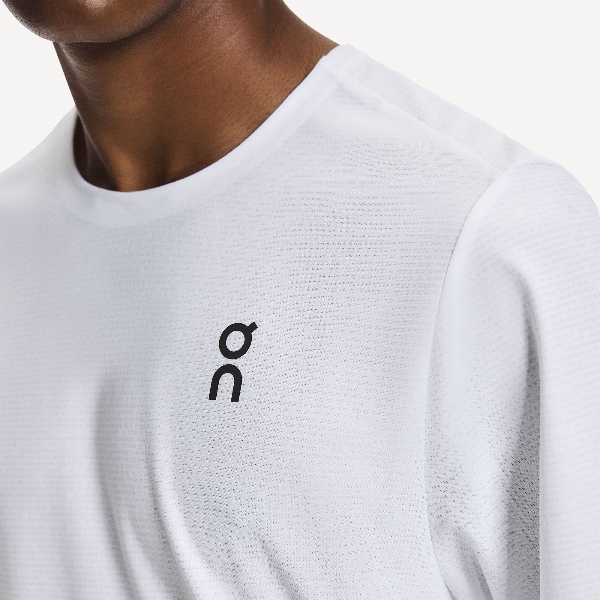 On Court Men's Tennis Shirt - White (3)