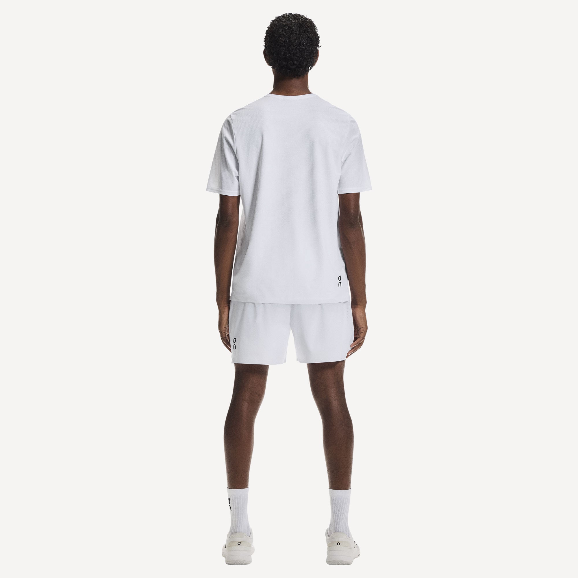 On Court Men's Tennis Shirt - White (5)