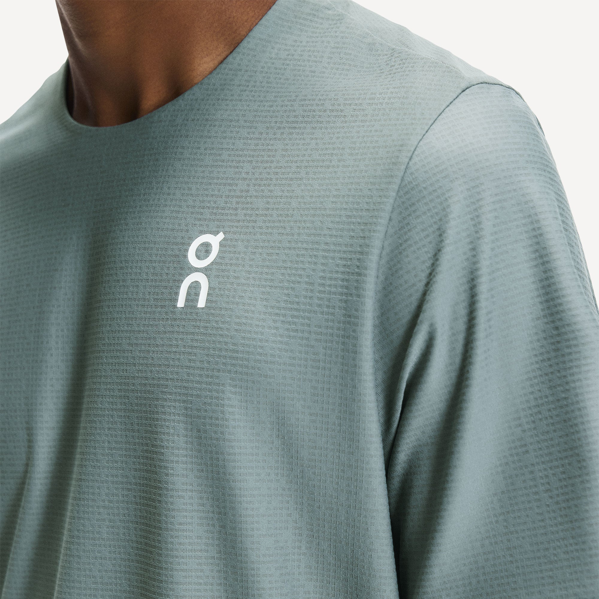 On Court Men's Tennis Shirt - Green (3)