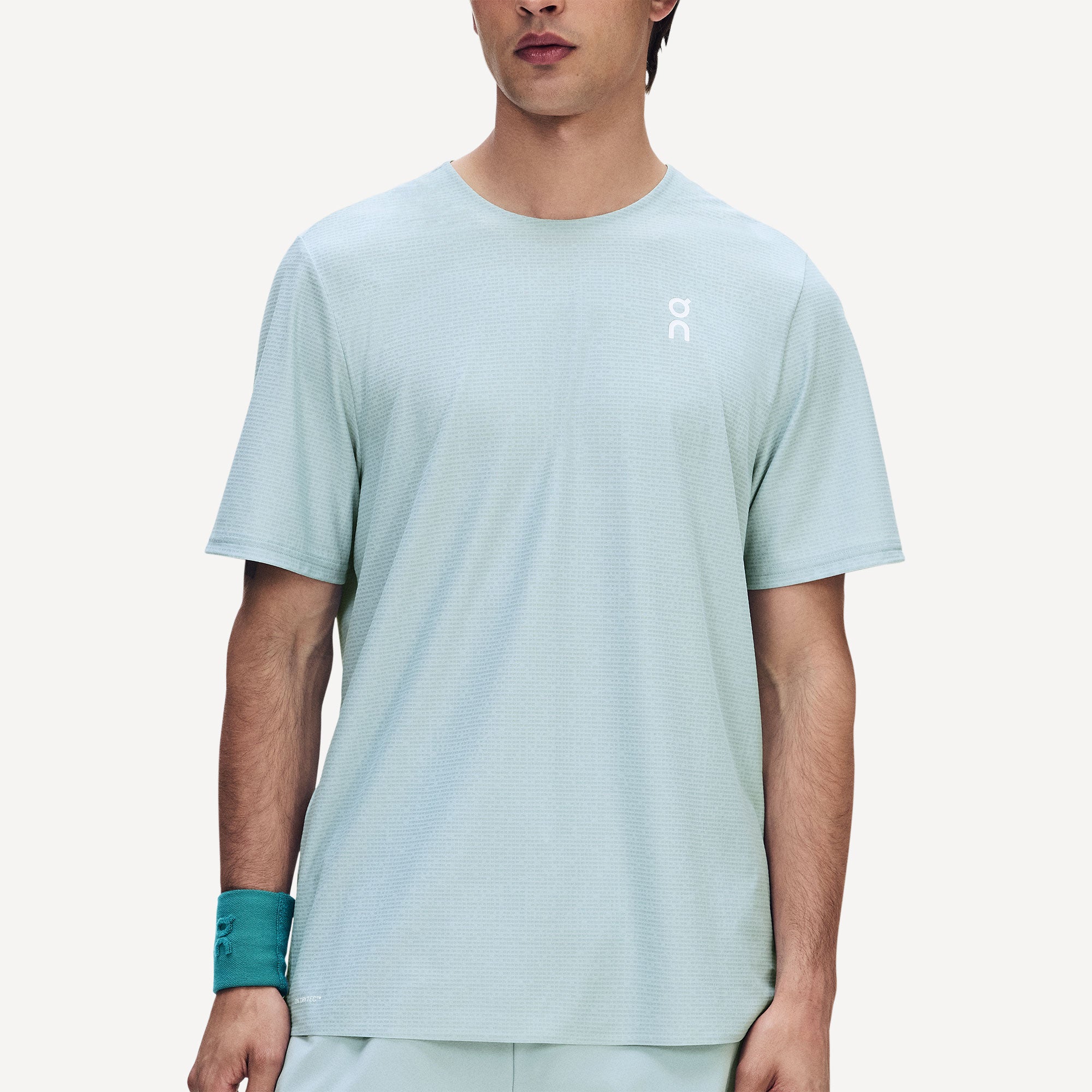 On Court Men's Tennis Shirt - Blue (3)