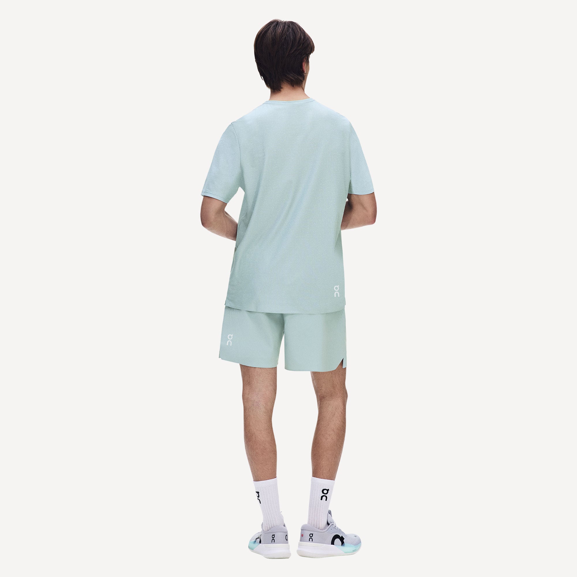 On Court Men's Tennis Shirt - Blue (4)