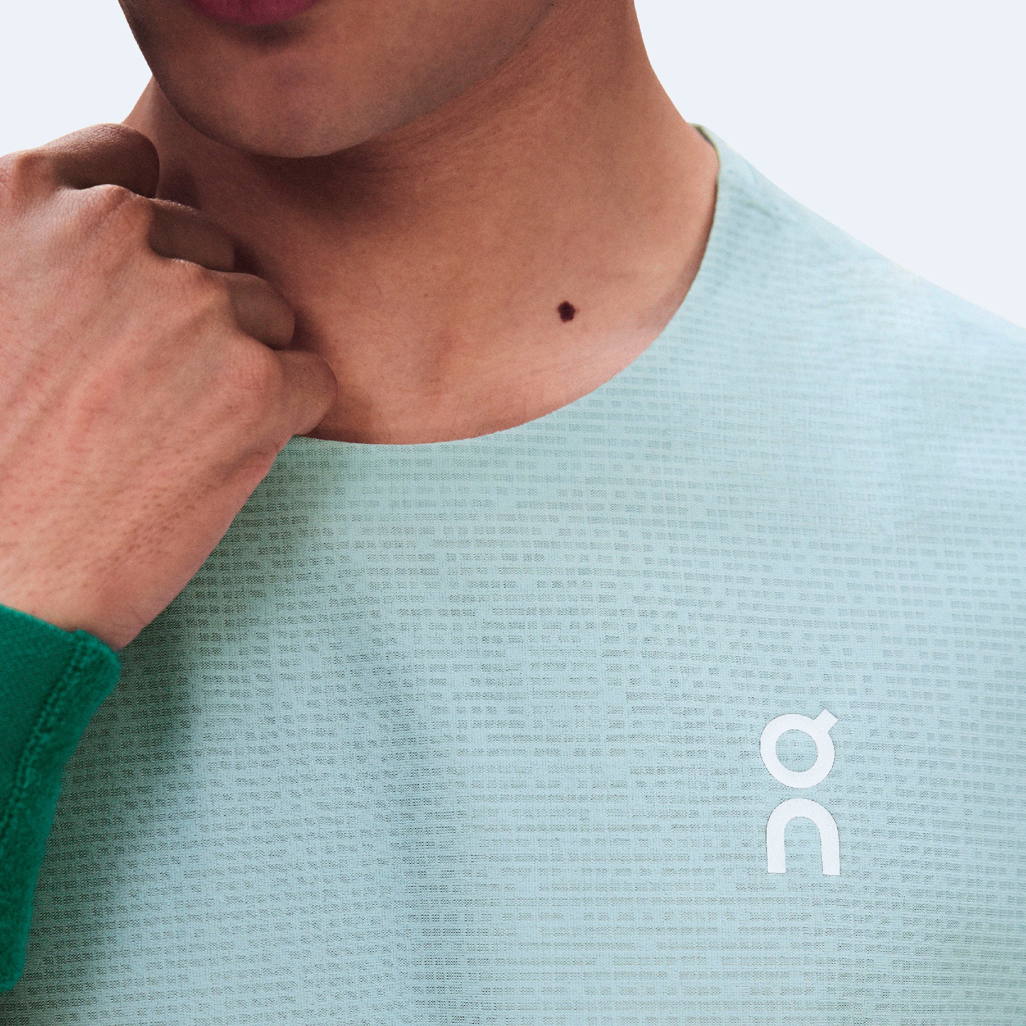 On Court Men's Tennis Shirt - Blue (5)