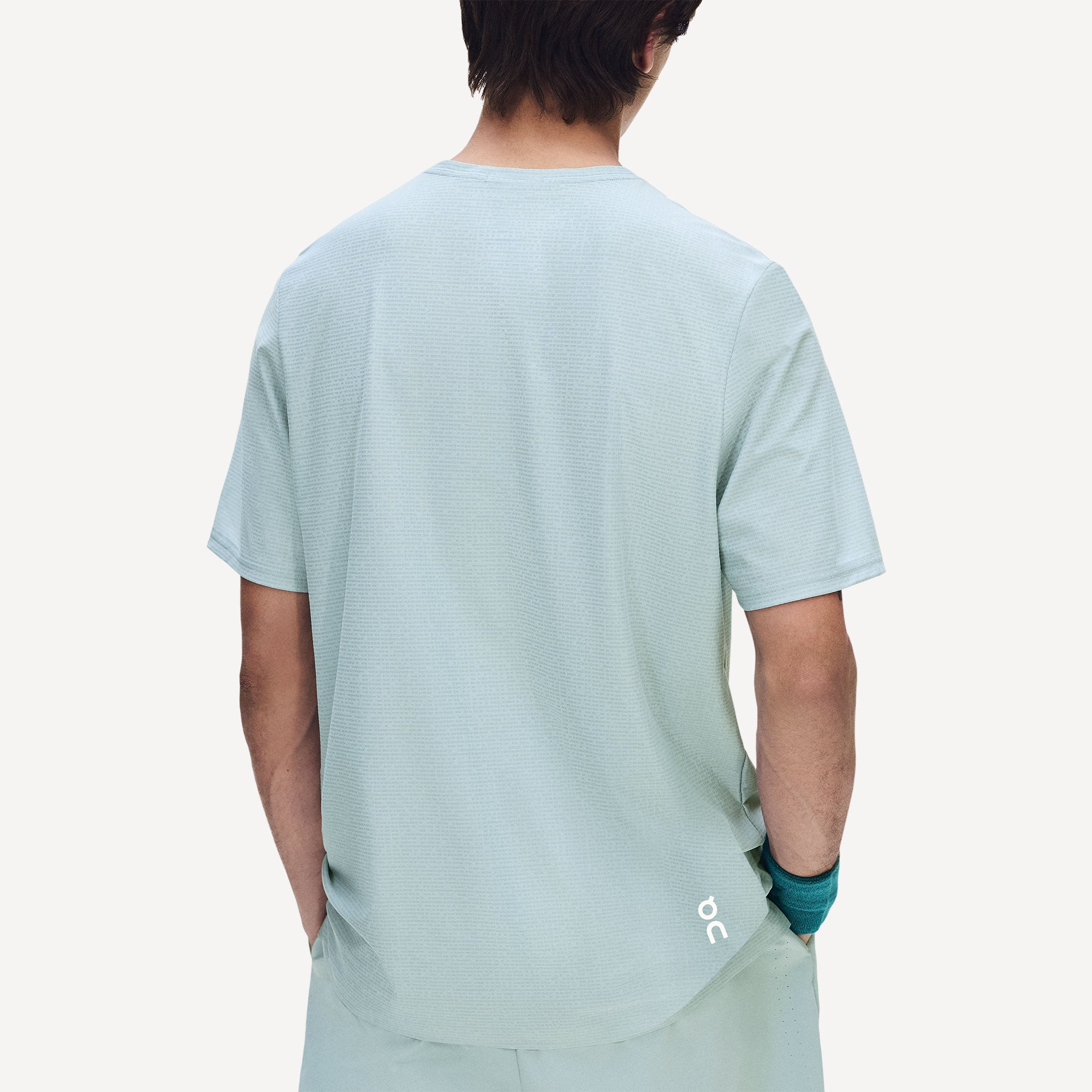 On Court Men's Tennis Shirt - Blue (6)