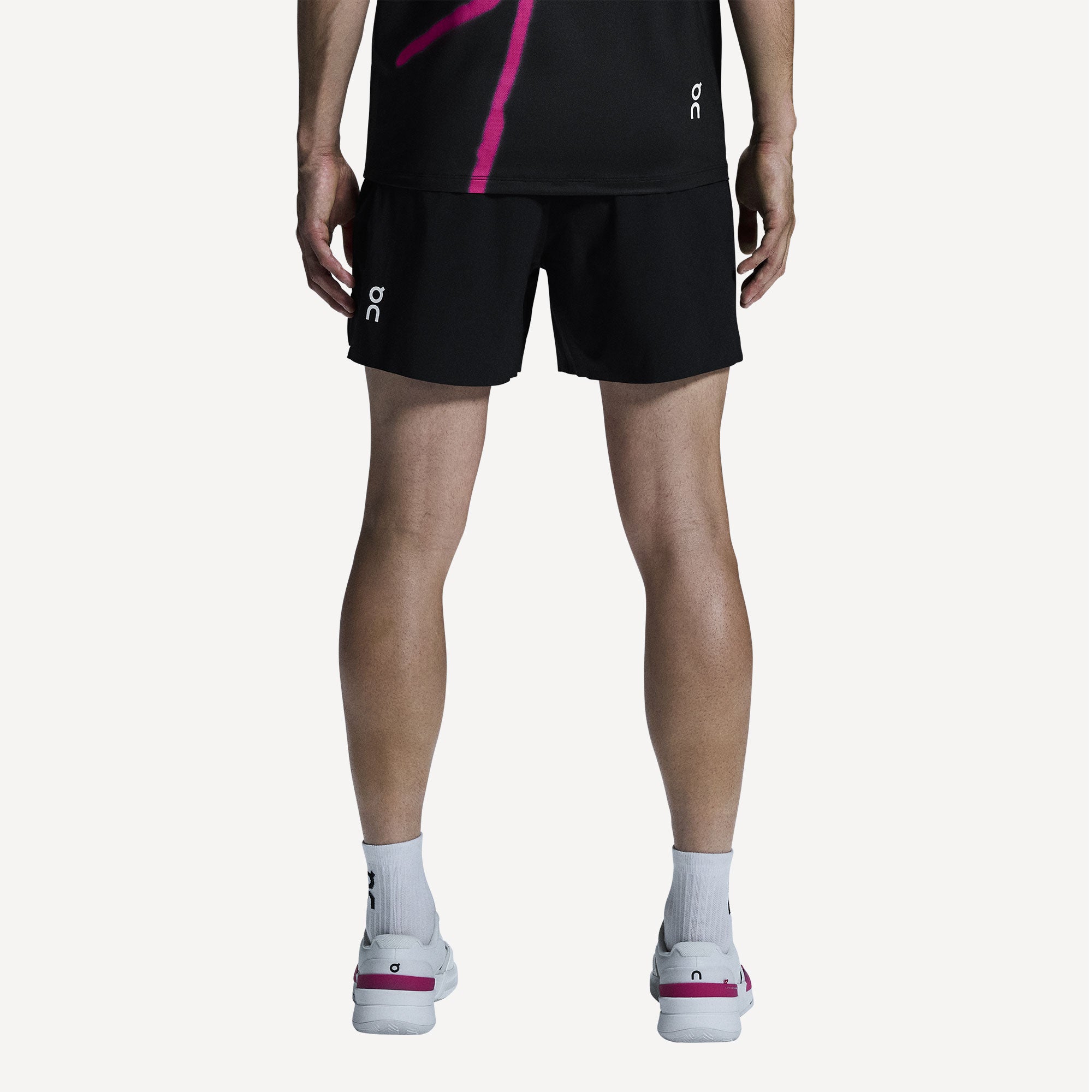 On Court Men's Tennis Shorts - Black | Tennis Only