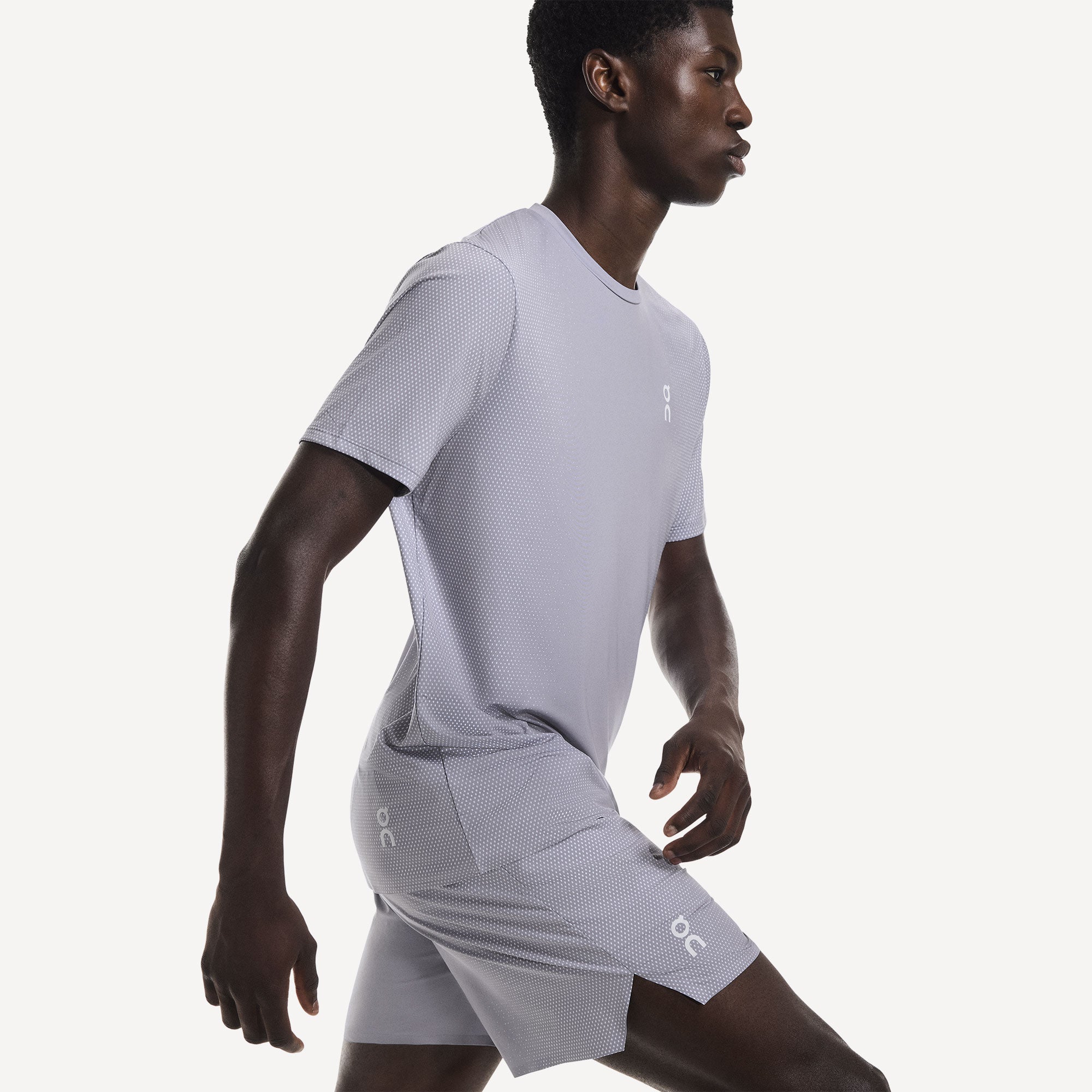 On Court Men's Tennis Shorts - Lilac (4)