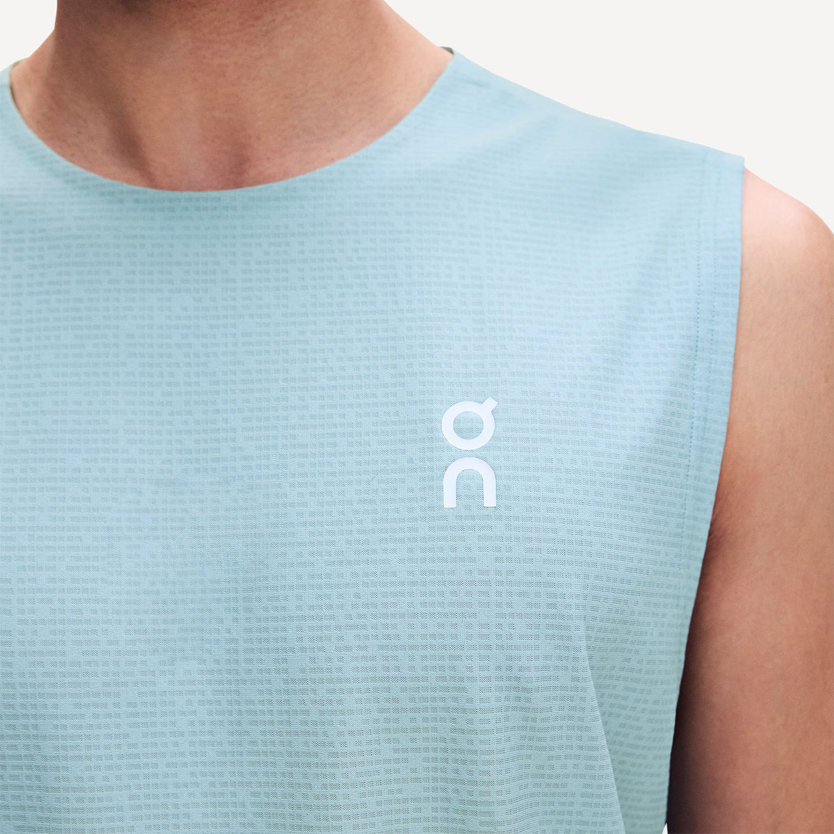 On Court Men's Tennis Tank - Blue (4)