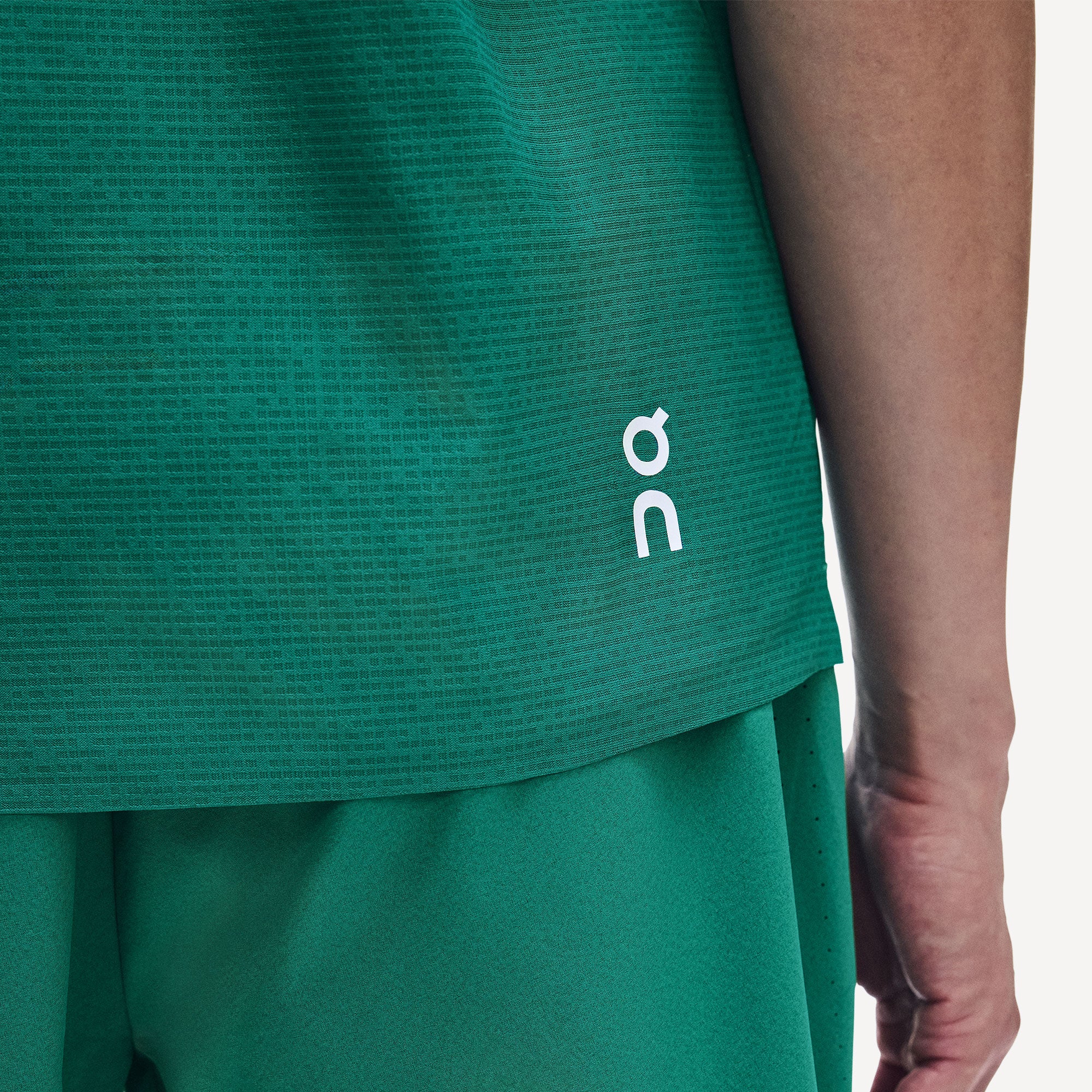 On Court Men's Tennis Tank - Green (7)