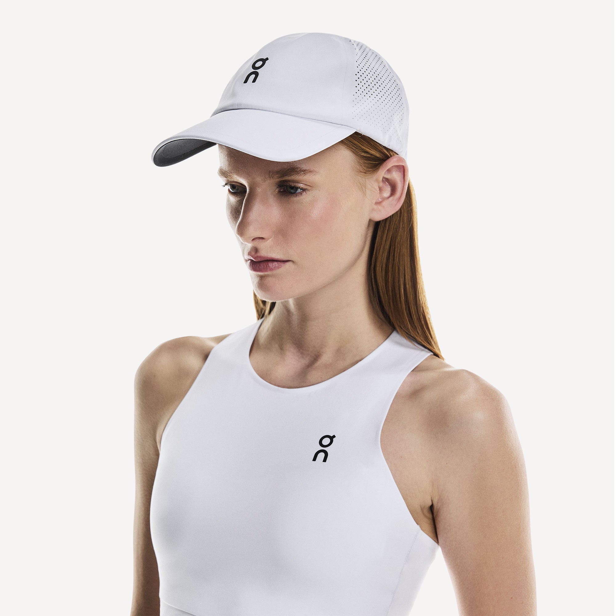 On Court Tennis Cap - White (4)