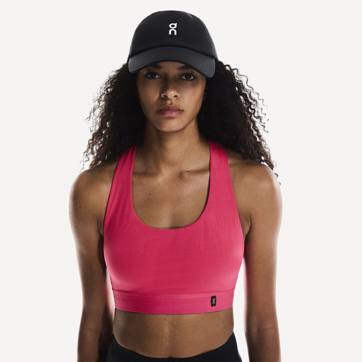 On Court Tennis Cap - Black (2)