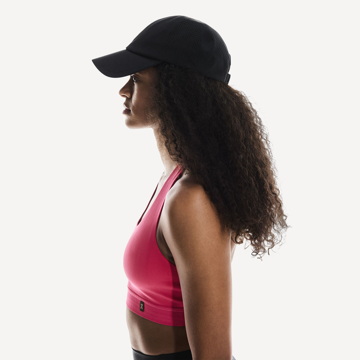 On Court Tennis Cap - Black (3)
