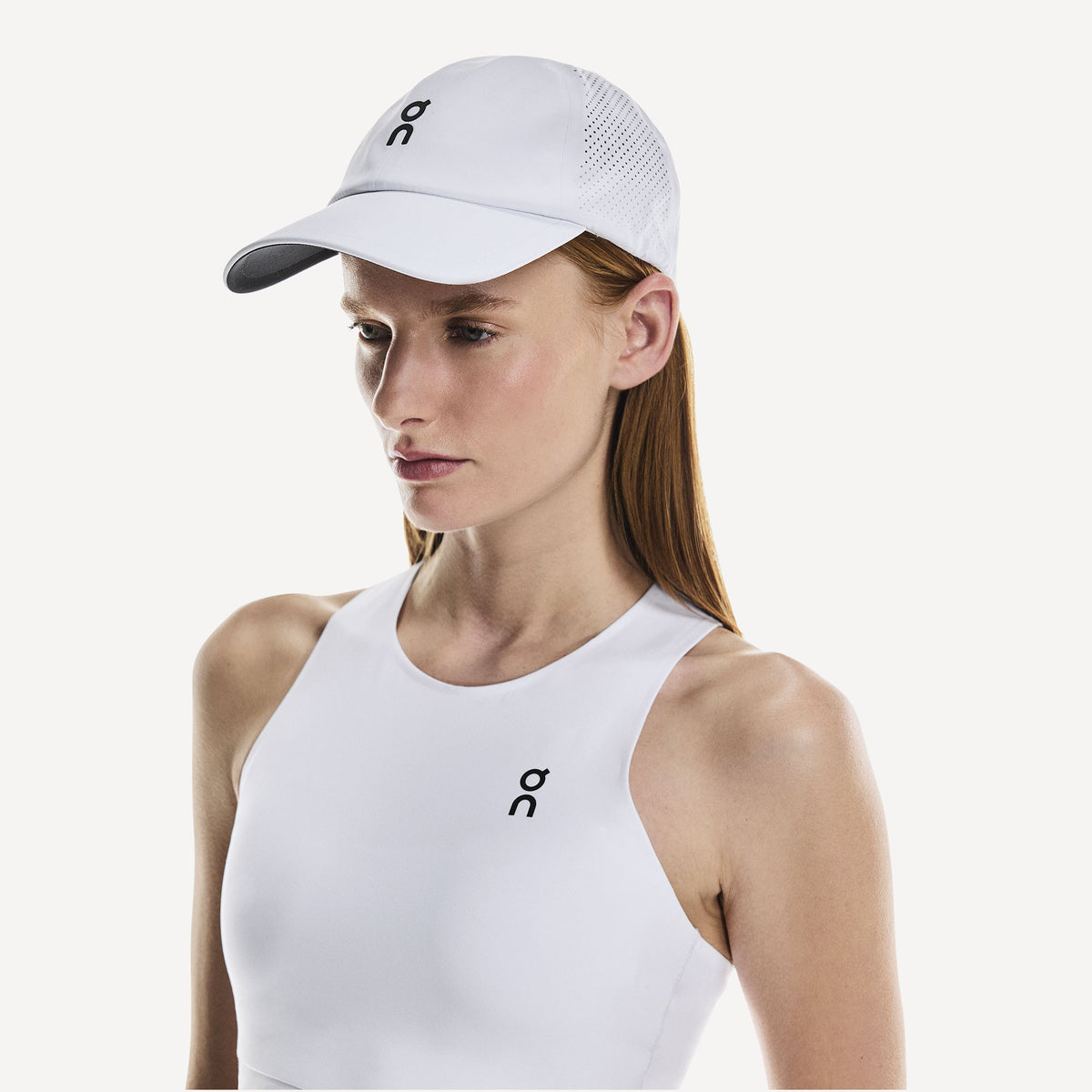 On Court Tennis Cap - White (5)