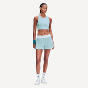 On Court Women's 3-Inch 2in1 Tennis Shorts - Blue (1)