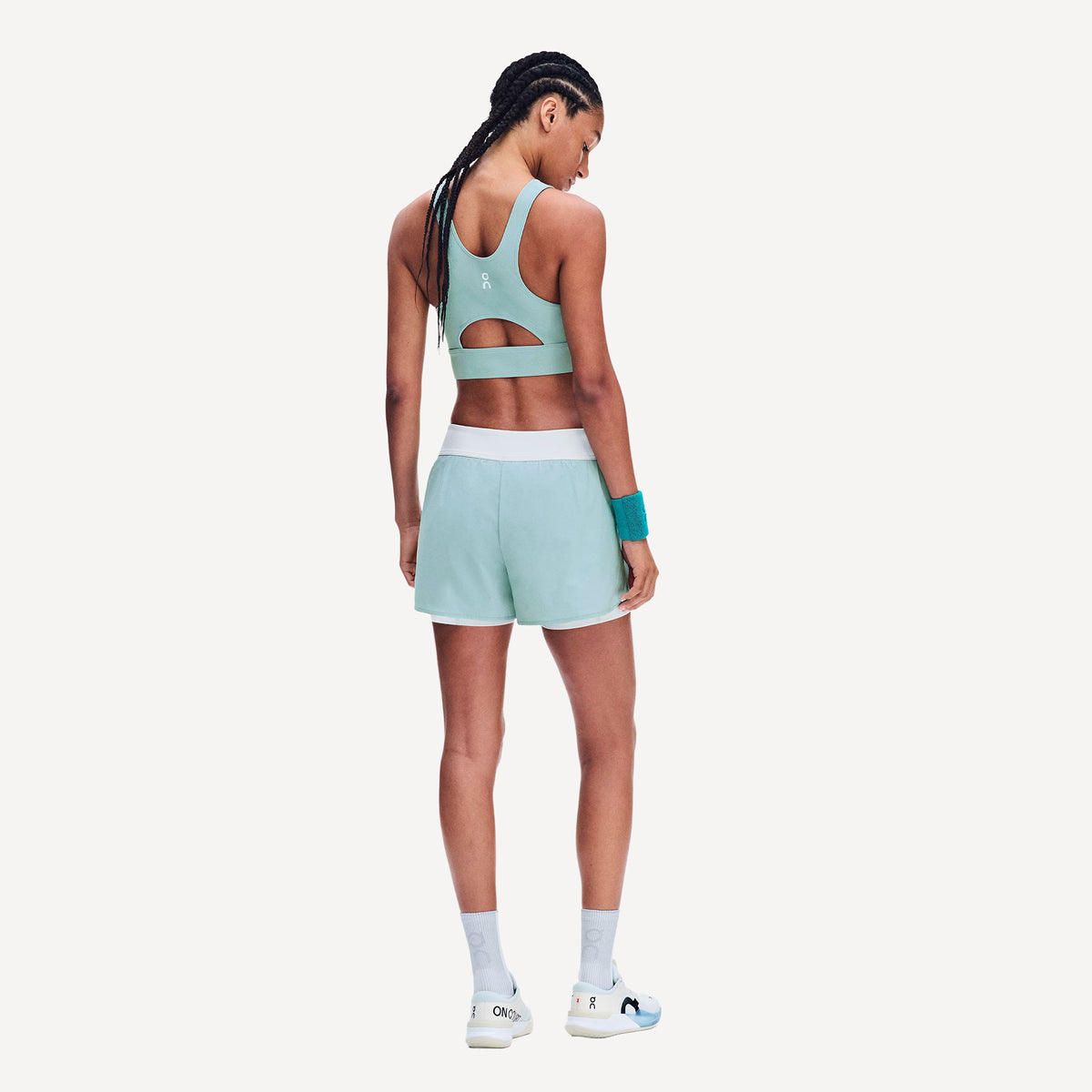 On Court Women's 3-Inch 2in1 Tennis Shorts - Blue (3)