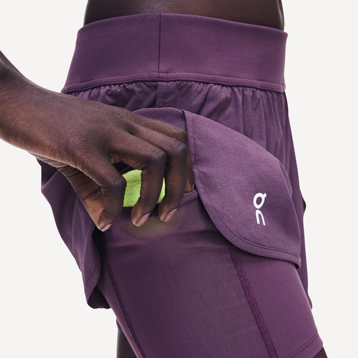 On Court Women's 3-Inch 2in1 Tennis Shorts - Purple (5)