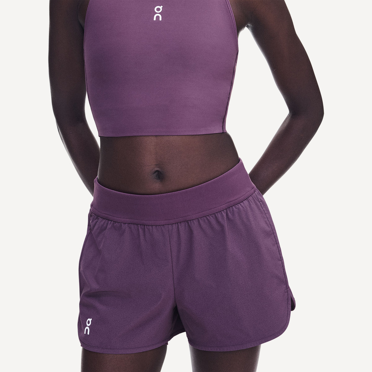 On Court Women's 3-Inch 2in1 Tennis Shorts - Purple (6)