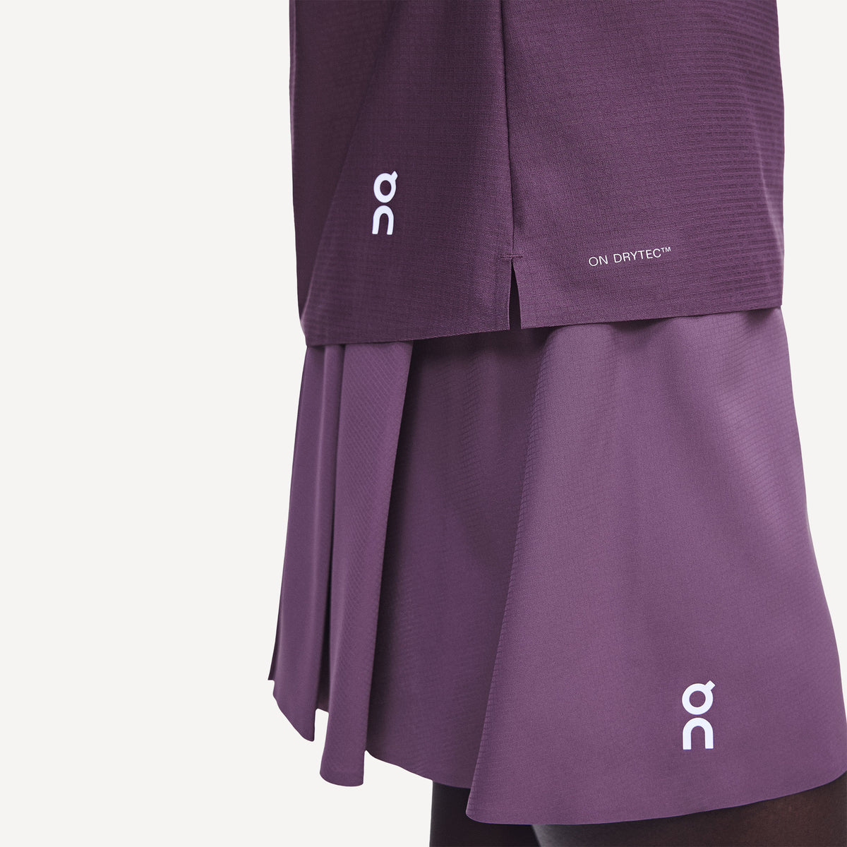 On Court Women's Pleated Tennis Skirt - Purple (7)