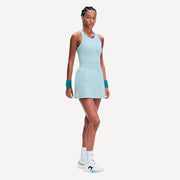 On Court Women's Split Tennis Dress - Blue (1)