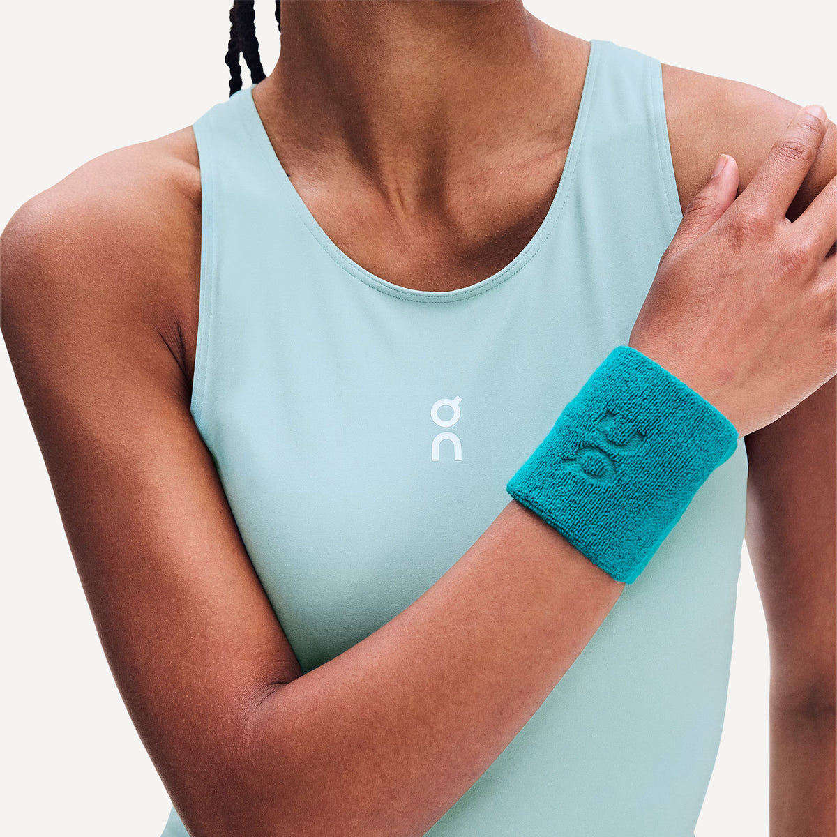 On Court Women's Split Tennis Dress - Blue (4)