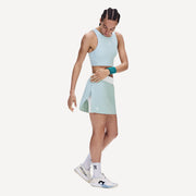 On Court Women's Split Tennis Skirt - Blue (1)