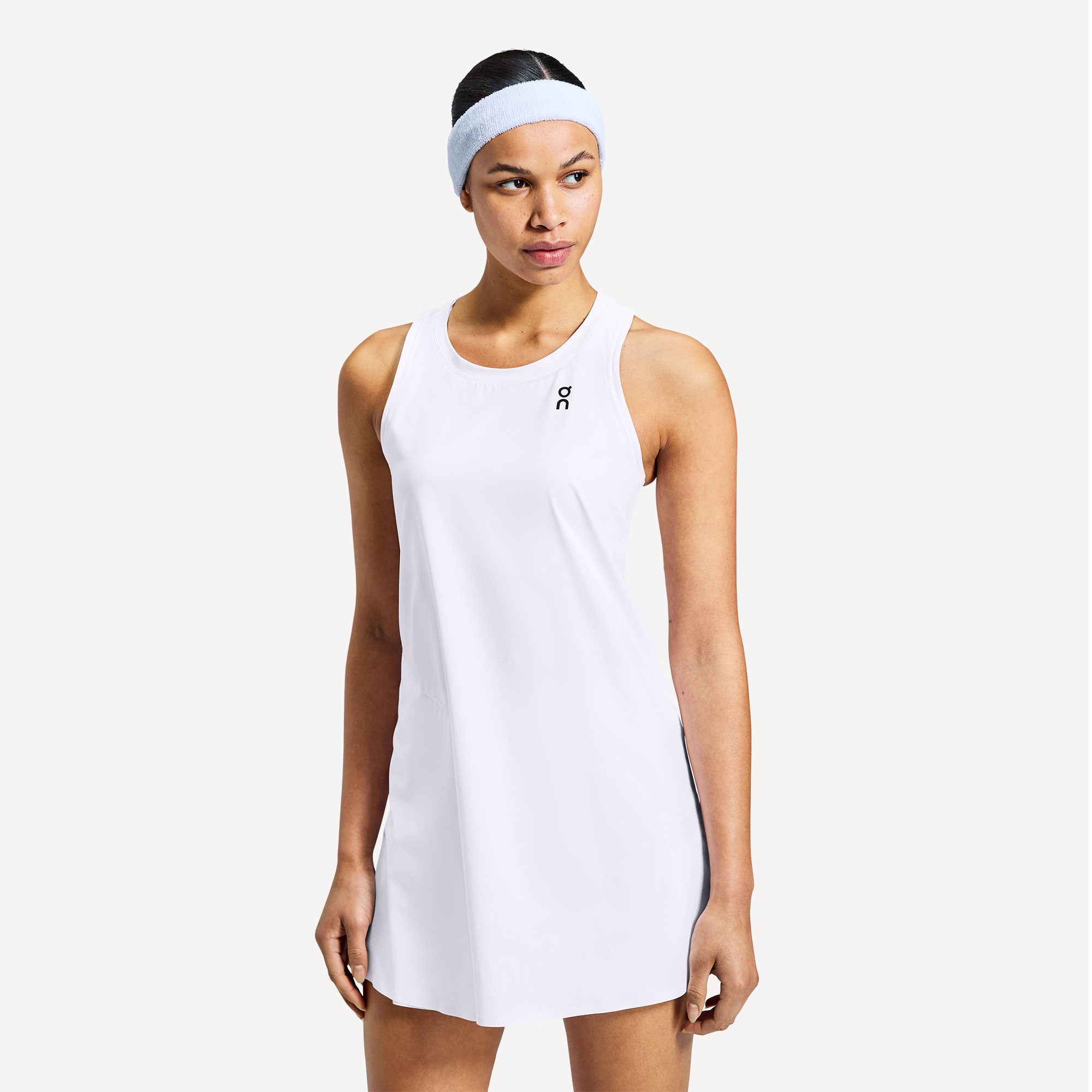 On Court Women's Tennis Dress - White (3)