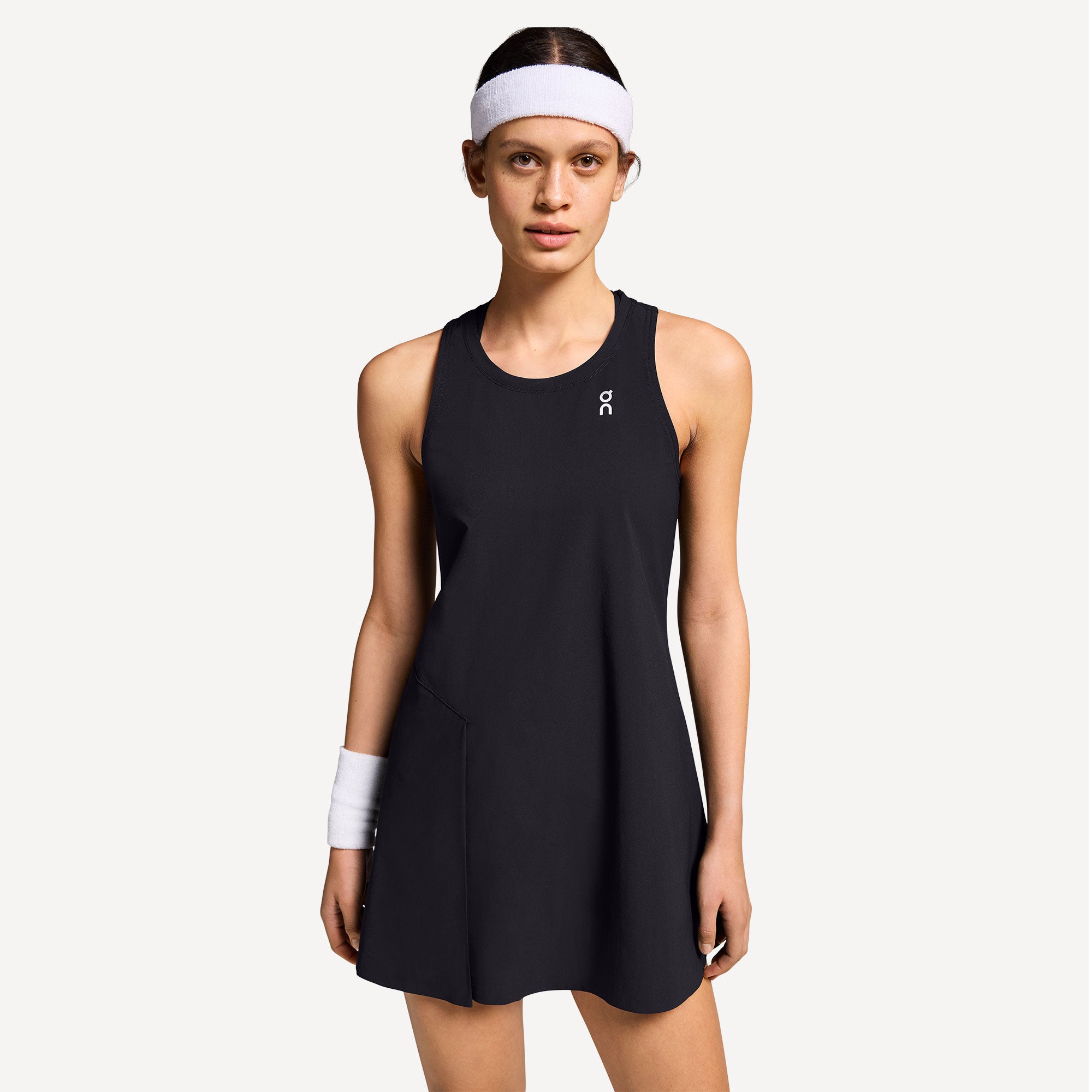 On Court Women's Tennis Dress - Black (3)