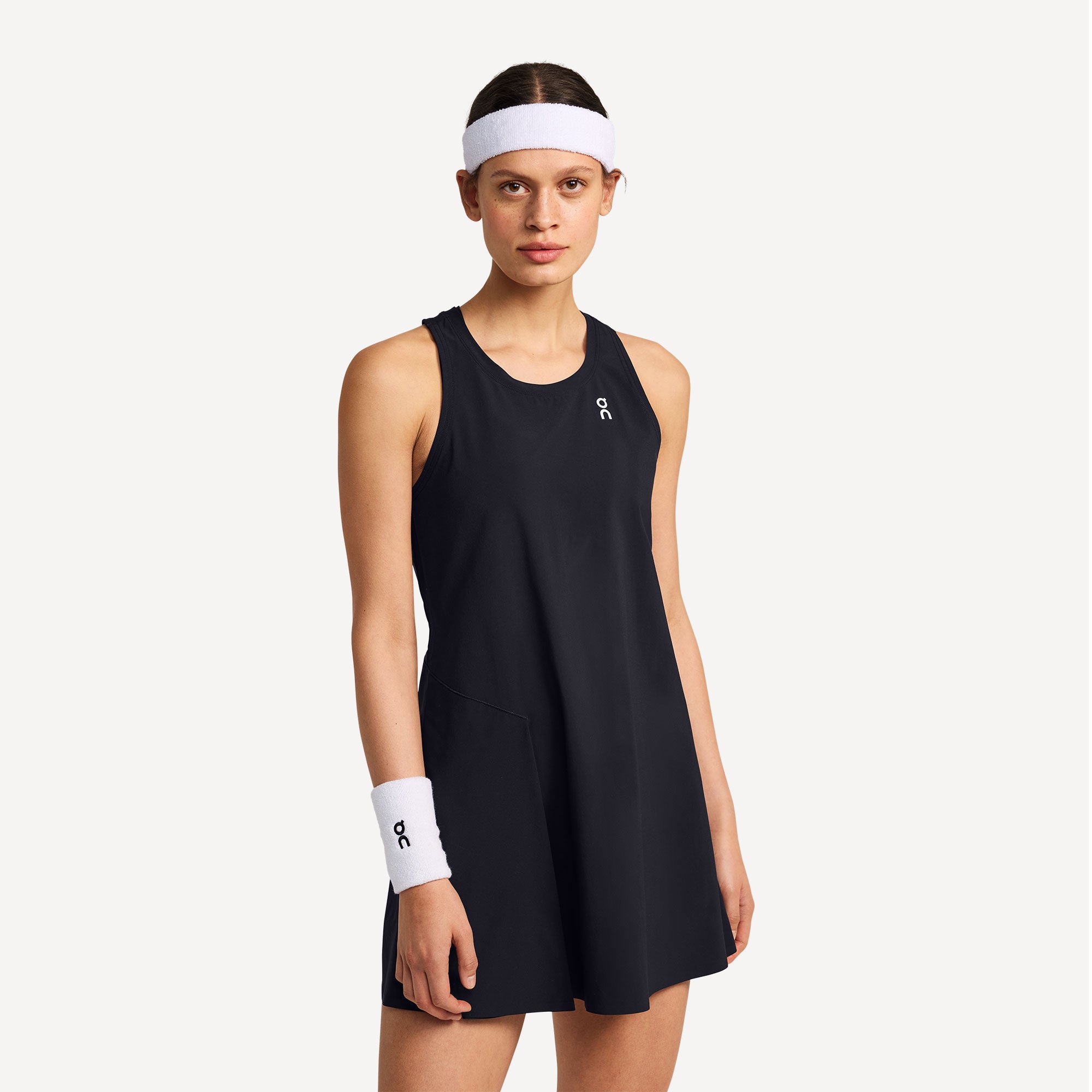 On Court Women's Tennis Dress - Black (6)