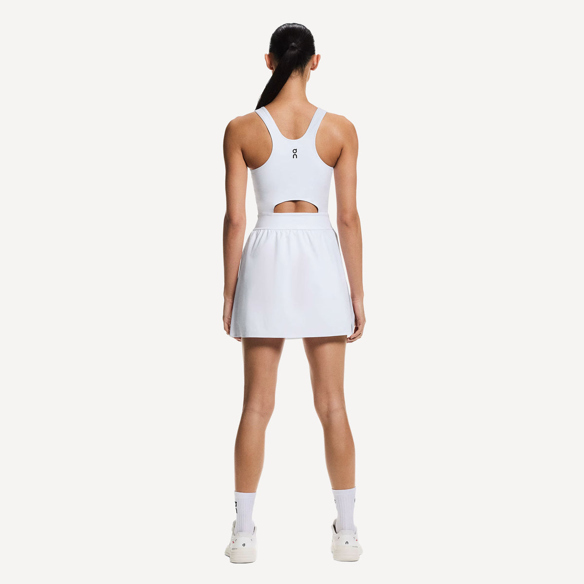 On Court Women's Tennis Dress - White (2)