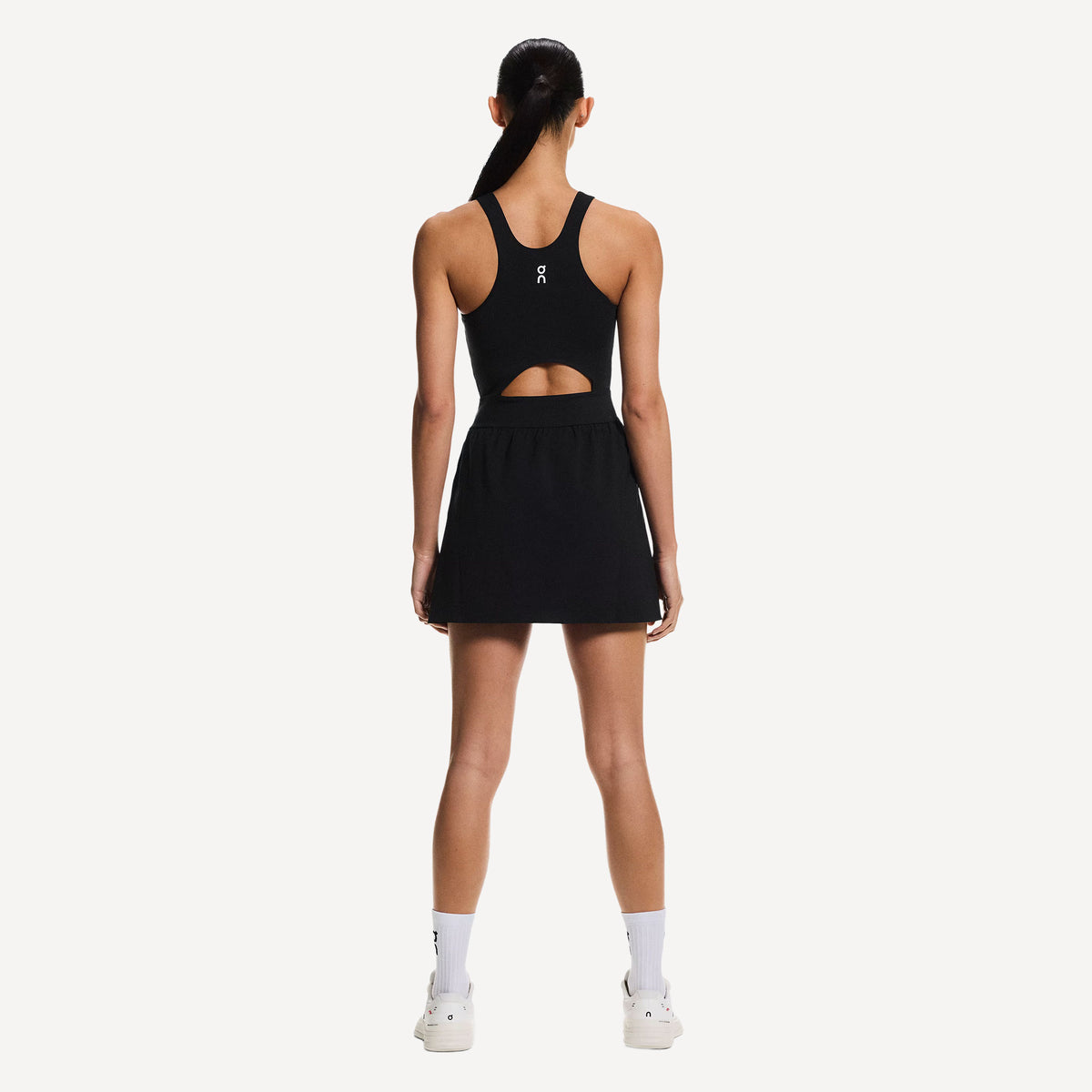 On Court Women's Tennis Dress - Black (2)
