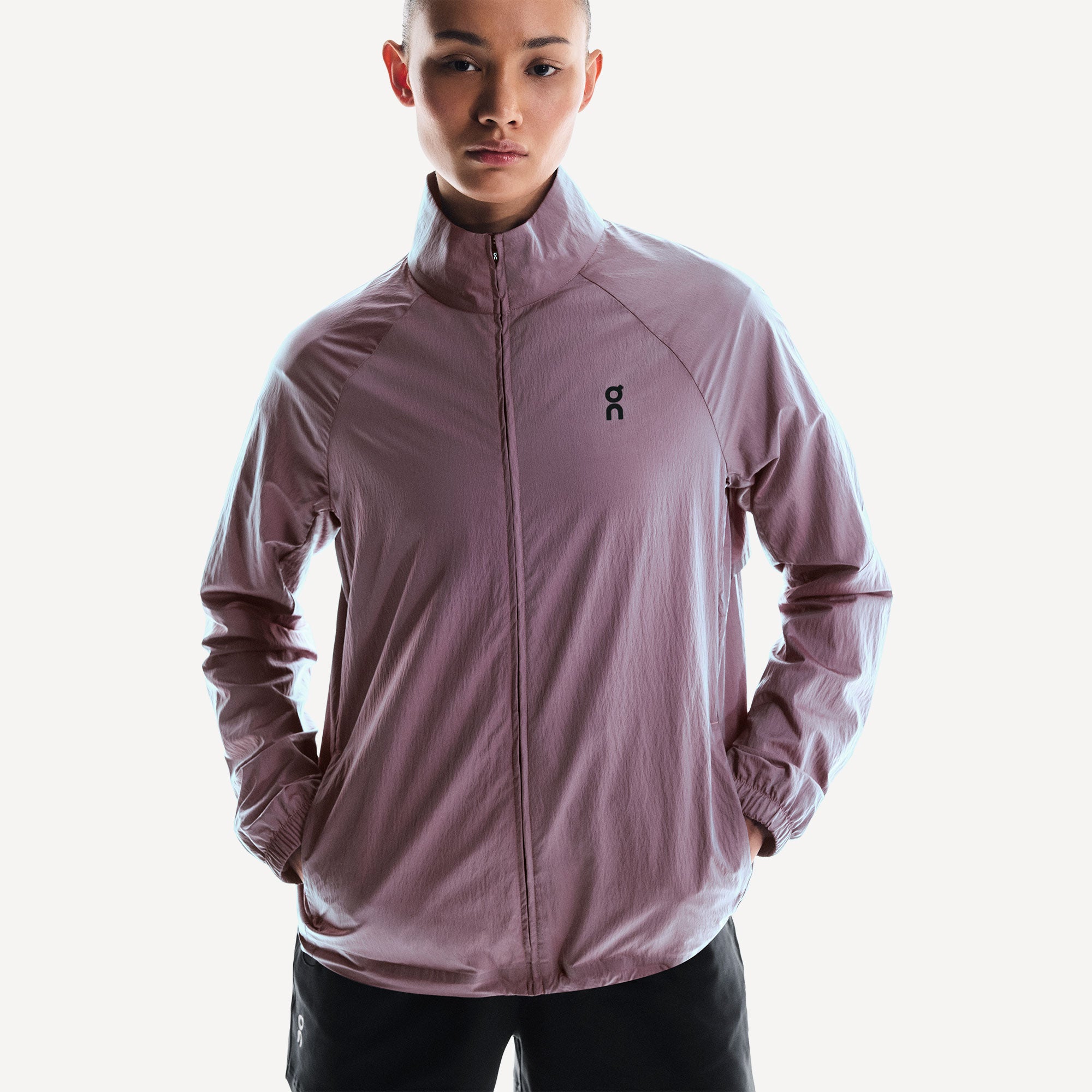 On Court Women's Tennis Jacket - Pink (3)