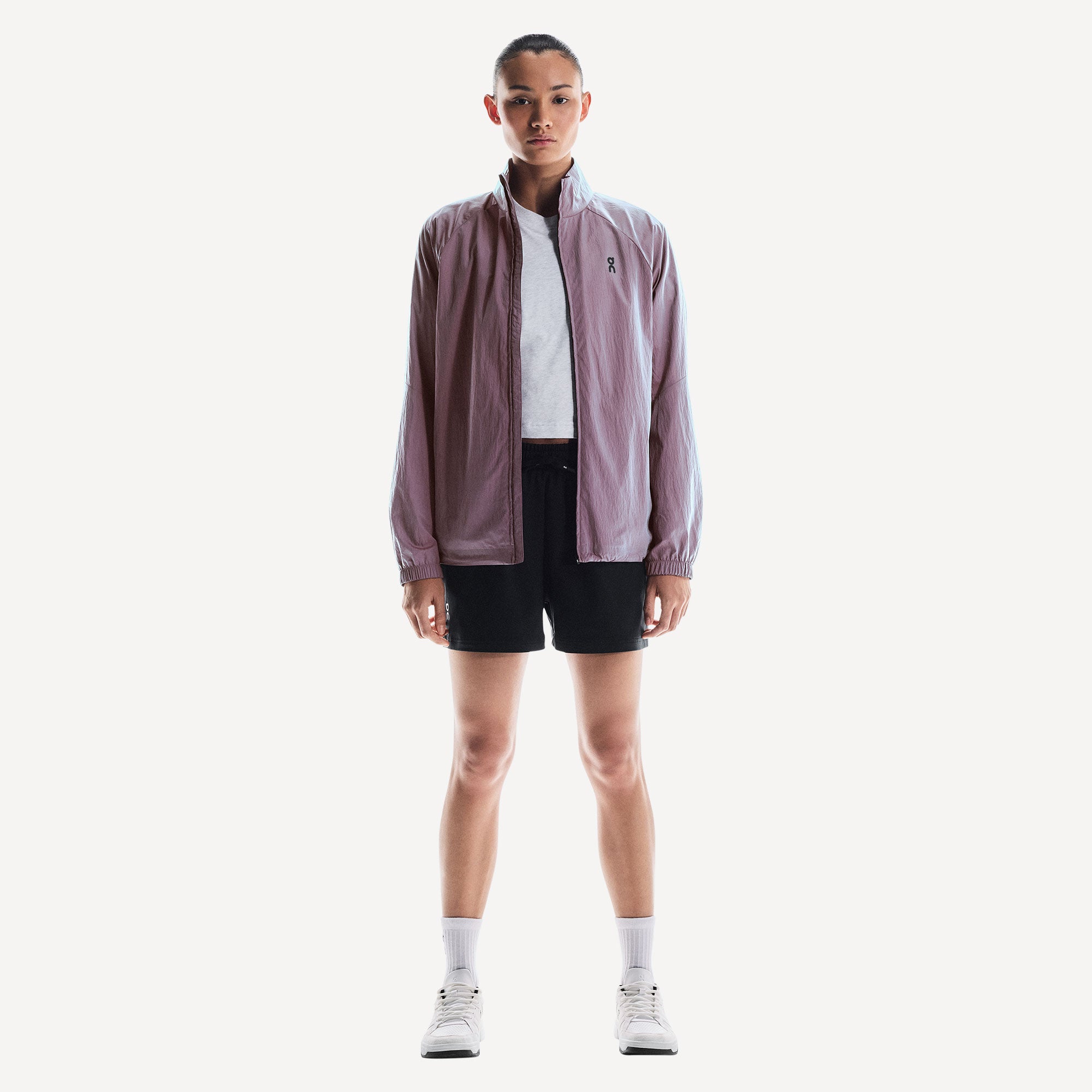 On Court Women's Tennis Jacket - Pink (6)