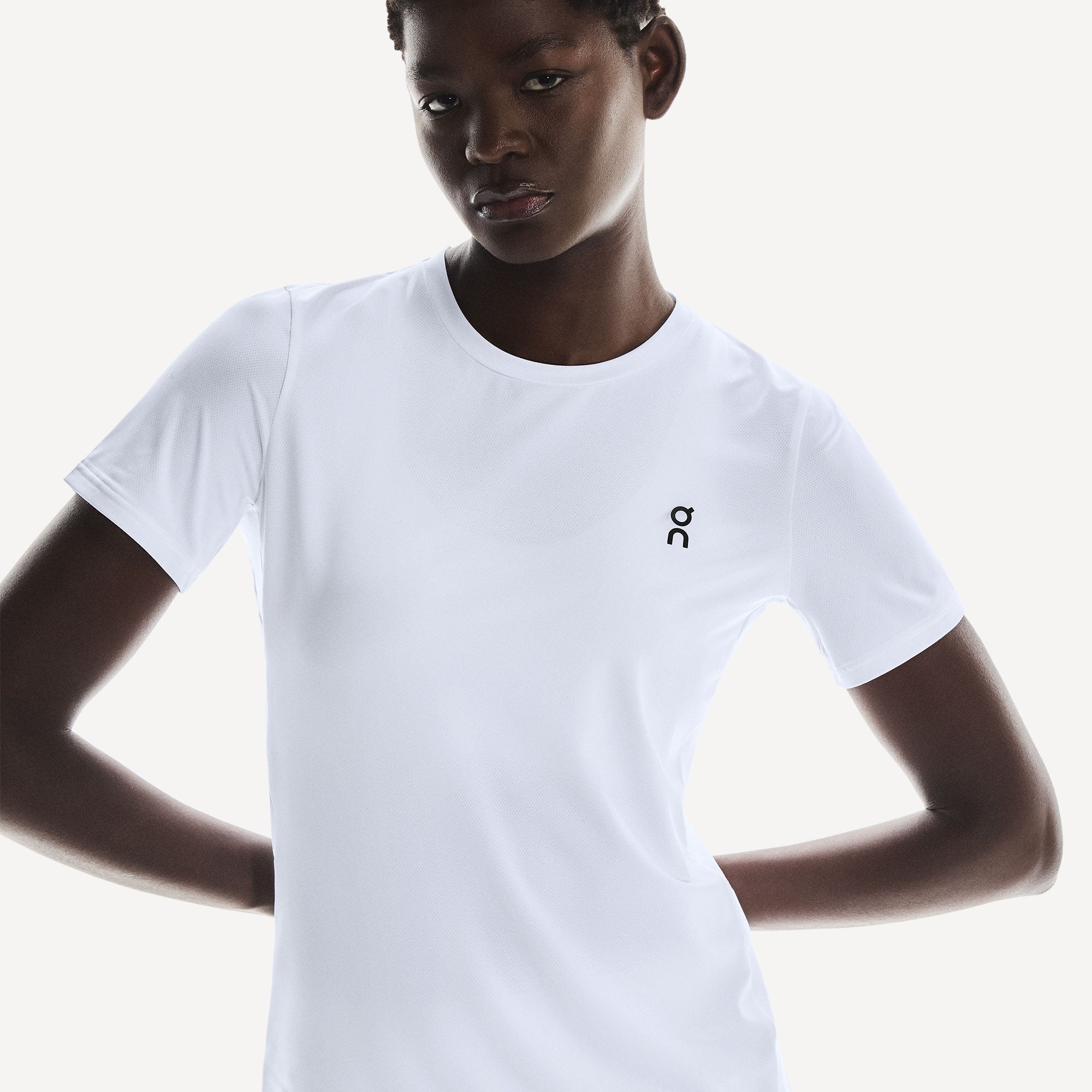 On Court Women's Tennis Shirt - White (3)