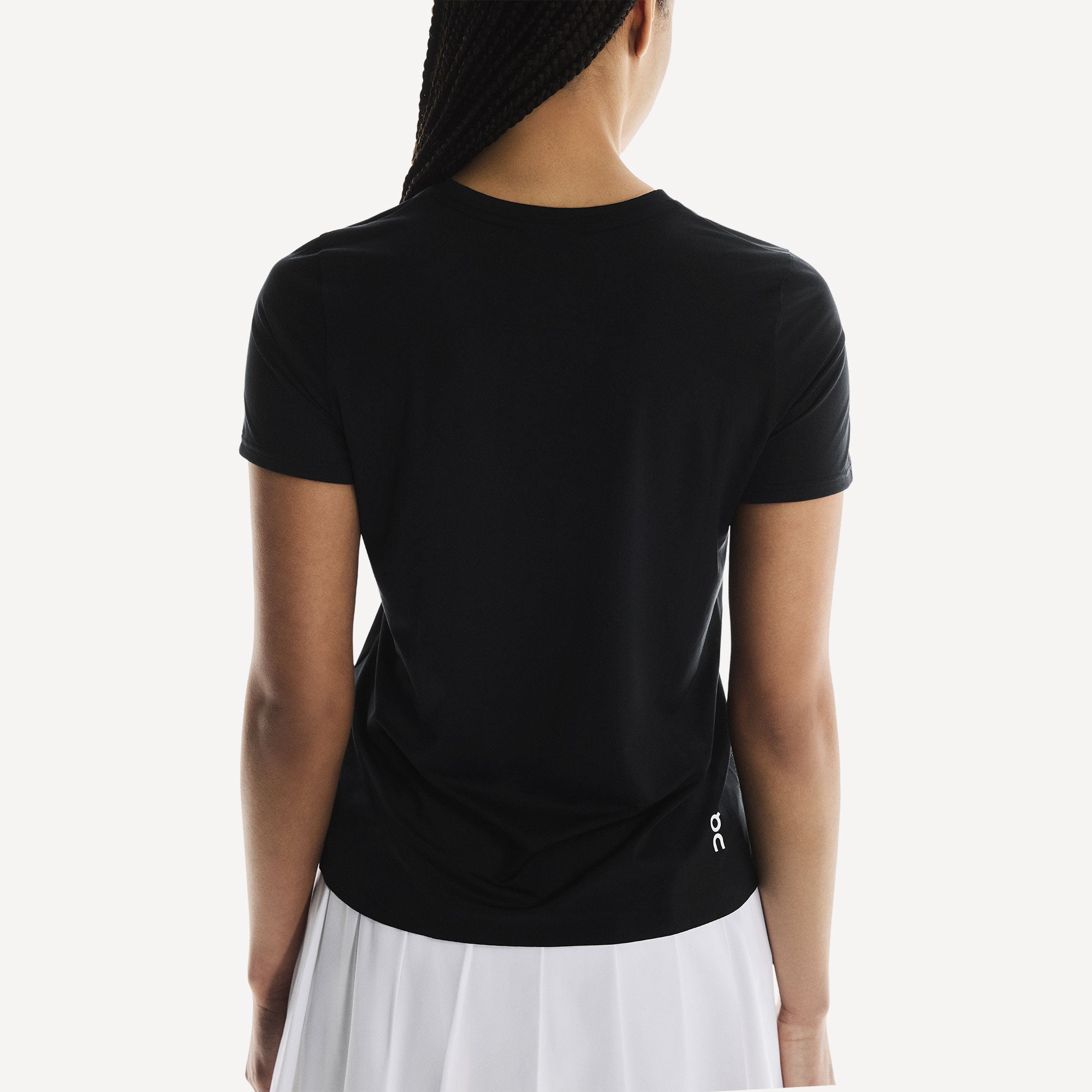 On Court Women's Tennis Shirt - Black (4)