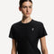 On Court Women's Tennis Shirt - Black (1)