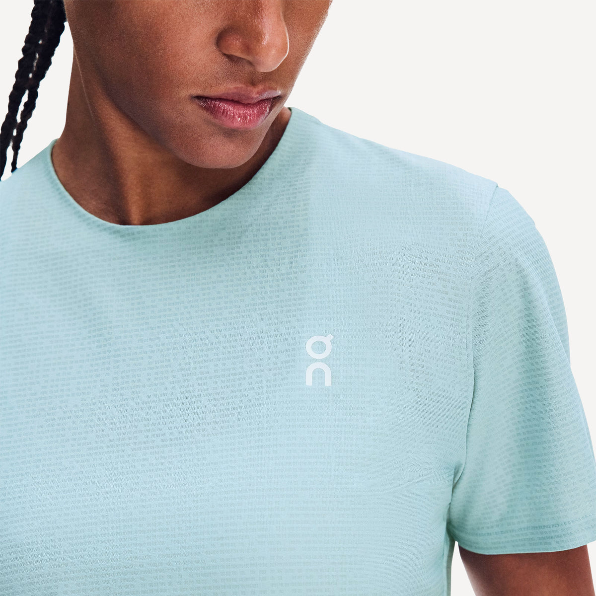 On Court Women's Tennis Shirt - Blue (3)