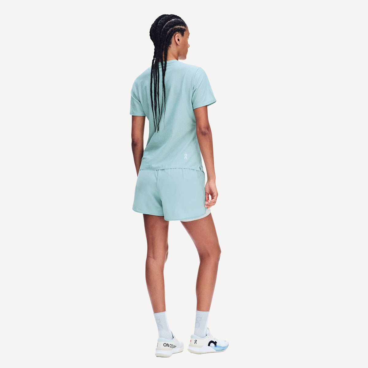On Court Women's Tennis Shirt - Blue (4)