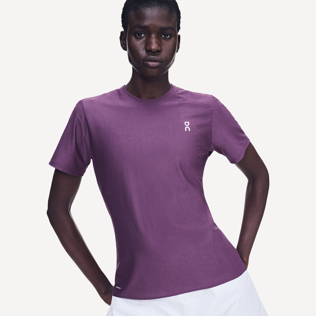 On Court Women's Tennis Shirt - Purple (3)