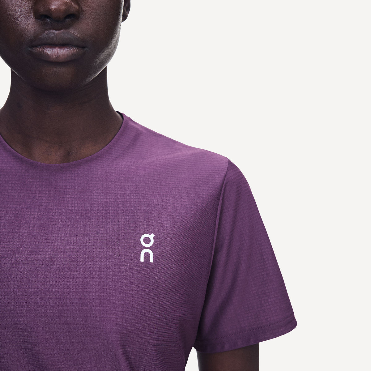 On Court Women's Tennis Shirt - Purple (7)