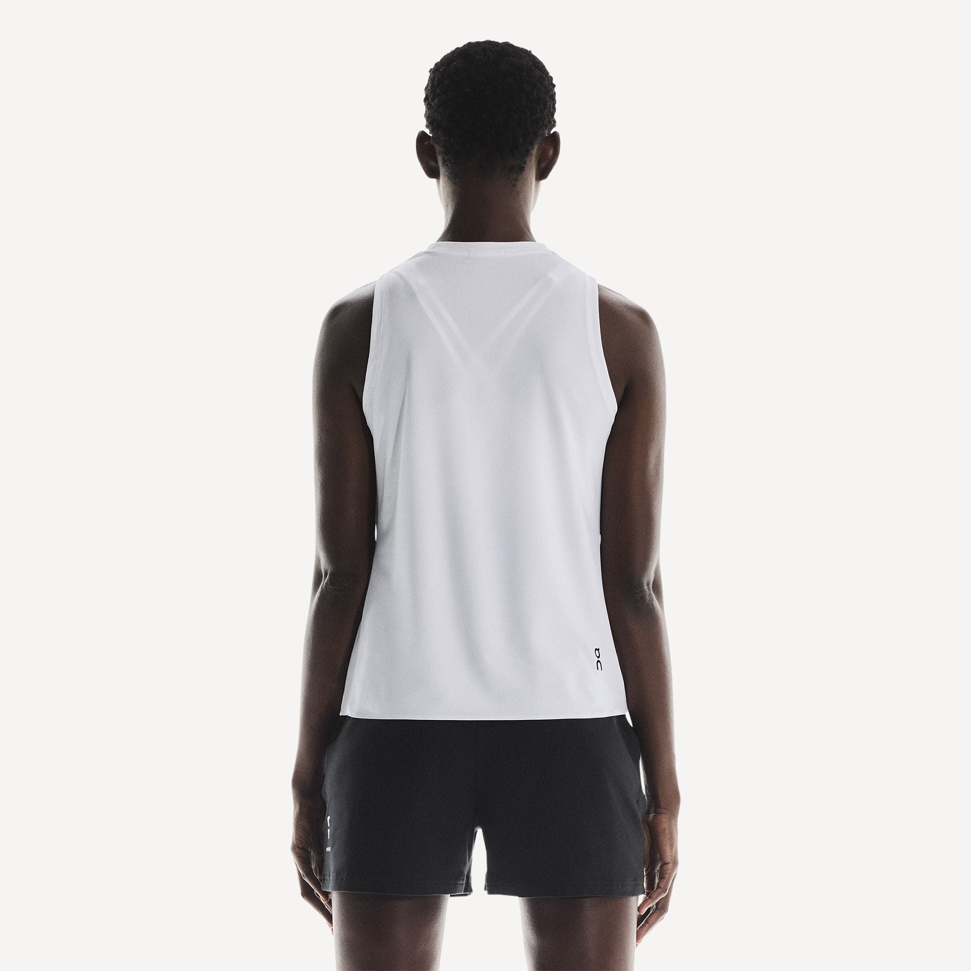 On Court Women's Tennis Tank - White (2)