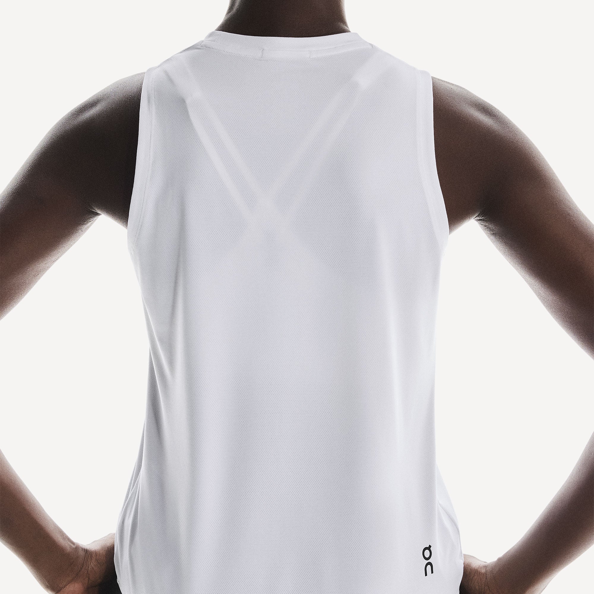 On Court Women's Tennis Tank - White (4)