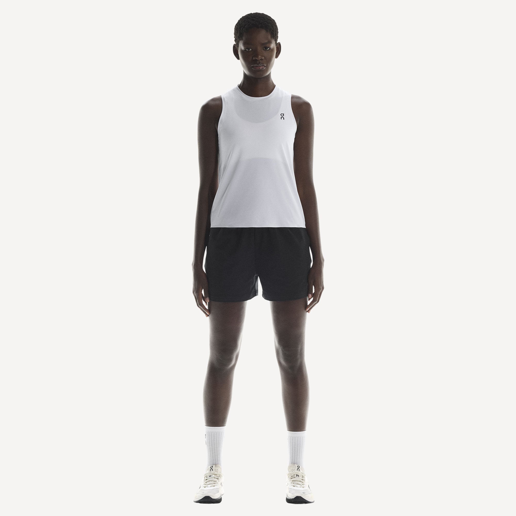 On Court Women's Tennis Tank - White (5)