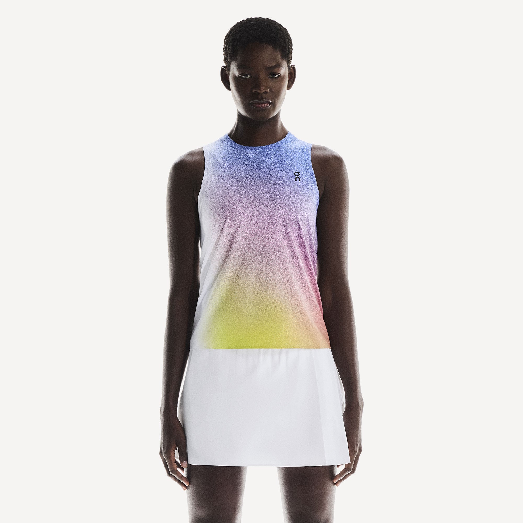 On Court Women's Tennis Tank - White (1)